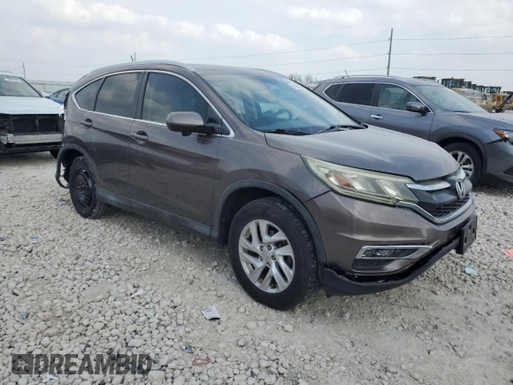 2015 Honda CR-V EX-L with VIN 2HKRM3H76FH523985, listed as a Copart auction lot 51596405 with 139,428 mi miles and Salvage Title. Bid and sale history available at carsss.com. Image 4.