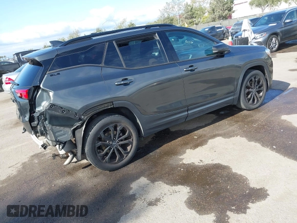 2020 GMC Terrain SLE z VIN 3GKALMEV8LL157133, wystawiony jako IAAI lot #42031703 z przebiegiem 62 486 mil mil oraz . Historia ofert i sprzedaży dostępna na DreamBid. Obrazek 4.