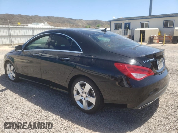 2017 Mercedes-Benz CLA 250 with VIN WDDSJ4EB1HN439574, listed as a Copart auction lot 61608493 with 72,178 mi miles and . Bid and sale history available at DreamBid. Image 2.