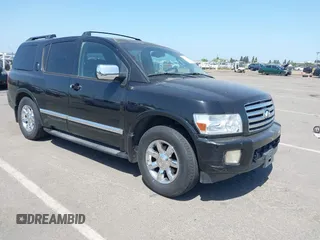 2005 Infiniti QX56 with VIN 5N3AA08C35N800594, listed as a IAAI auction lot 42110869 with 271,172 mi miles and . Bid and sale history available at DreamBid. Image 1.