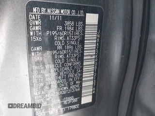 2011 Nissan Cube S z VIN JN8AZ2KR0BT213764, wystawiony jako IAAI lot #42471649 z przebiegiem 180 669 mil mil oraz . Historia ofert i sprzedaży dostępna na DreamBid. Obrazek 9.
