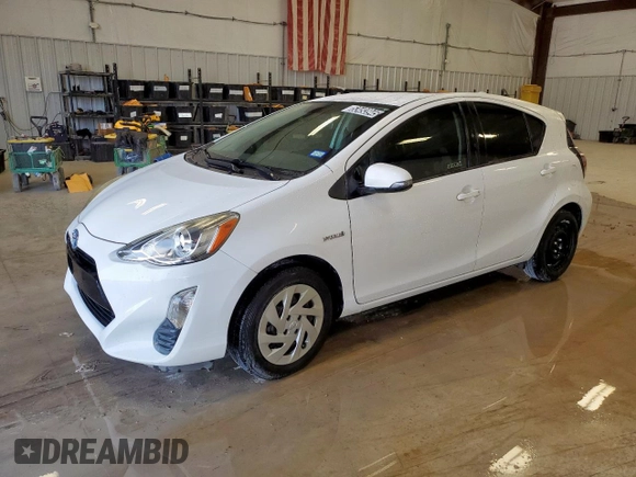 2016 Toyota Prius One z VIN JTDKDTB36G1134862, wystawiony jako Copart lot #53493945 z przebiegiem Nie podano mil oraz Czysty tytuł • Clean title. Historia ofert i sprzedaży dostępna na DreamBid. Obrazek 1.