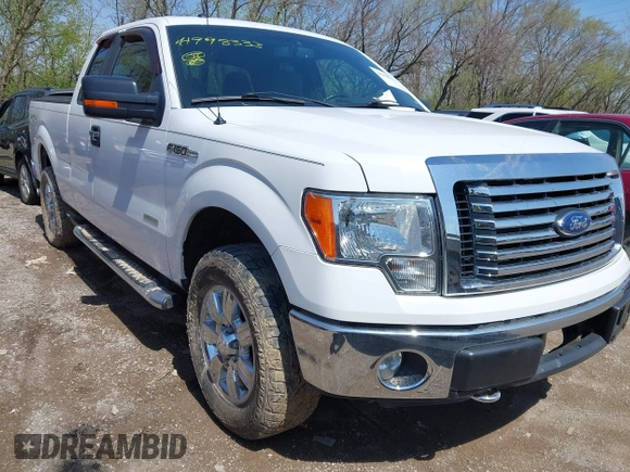 2012 Ford F-150 XL with VIN 1FTFX1ET9CFA38987, listed as a IAAI auction lot 41998333 with 153,510 mi miles and . Bid and sale history available at DreamBid. Image 6.