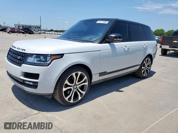 2016 Land Rover Range Rover HSE with VIN SALGS2KF4GA259951, listed as a Copart auction lot 61177005 with 126,560 mi miles and Clean title. Bid and sale history available at DreamBid. Image 1.