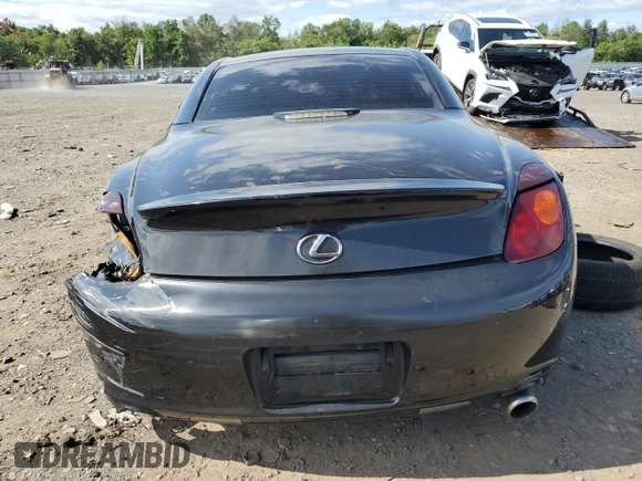 2002 Lexus SC 430 with VIN JTHFN48Y420003210, listed as a Copart auction lot 68178414 with 158,974 mi miles and Clean Title. Bid and sale history available at DreamBid. Image 6.