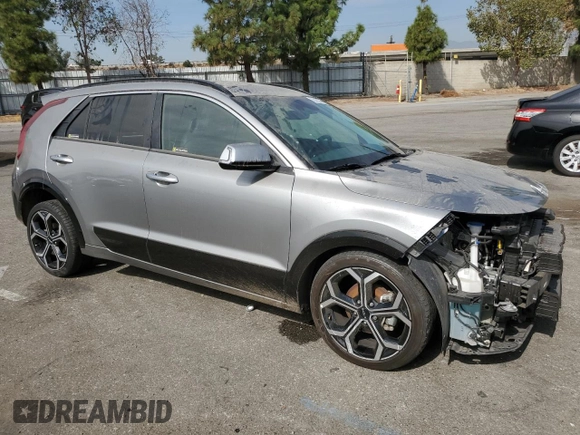 2023 Kia Niro SX Touring with VIN KNDCT3LE2P5042275, listed as a Copart auction lot 73018274 with 50,271 mi miles and Salvage Title. Bid and sale history available at carsss.com. Image 4.