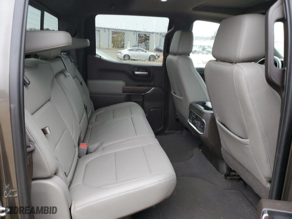 2019 GMC Sierra 1500 SLT with VIN 1GTU9DEL4KZ240863, listed as a Copart auction lot 89169455 with 46,485 mi miles and Salvage Title. Bid and sale history available at carsss.com. Image 10.