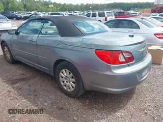 2008 Chrysler Sebring LX with VIN 1C3LC45K58N674637, listed as a IAAI auction lot 42165179 with 190,517 mi miles and . Bid and sale history available at DreamBid. Image 3.