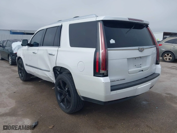 2016 Cadillac Escalade Luxury Collection with VIN 1GYS4BKJ2GR156944, listed as a IAAI auction lot 41644192 with 135,862 mi miles. Bid and sale history available at carsss.com. Image 3.