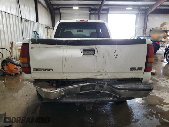 1999 GMC Sierra 1500 with VIN 1GTFC29U2XZ518488, listed as a Copart auction lot 74092634 with 447,082 mi miles and Salvage Title. Bid and sale history available at DreamBid. Image 6.