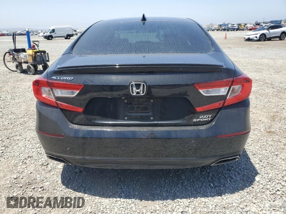 2019 Honda Accord Sport with VIN 1HGCV2F39KA014828, listed as a Copart auction lot 61508655 with 74,843 mi miles and Salvage title. Bid and sale history available at DreamBid. Image 6.