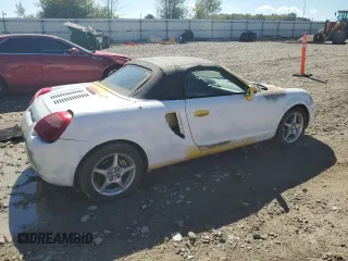 2002 Toyota MR2 z VIN JTDFR320520050071, wystawiony jako Copart lot #72550184 z przebiegiem 131 342 mil mil oraz Tytuł czysty. Historia ofert i sprzedaży dostępna na DreamBid. Obrazek 3.