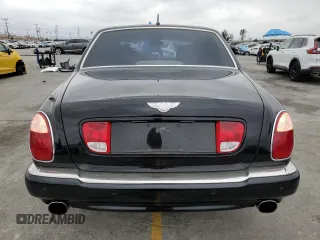2005 Bentley Arnage R with VIN SCBLC37F95CX10586, listed as a Copart auction lot 55852485 with 38,584 mi miles and Salvage Title. Bid and sale history available at DreamBid. Image 6.