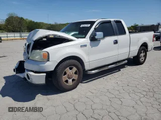 2007 Ford F-150 STX with VIN 1FTRX12W07FB65483, listed as a Copart auction lot 53343795 with 211,803 mi miles and Salvage Title. Bid and sale history available at carsss.com. Image 1.