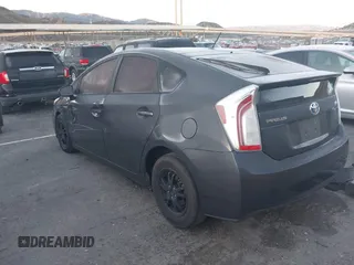 2015 Toyota Prius Four with VIN JTDKN3DU8F0462050, listed as a IAAI auction lot 41752132 with 158,535 mi miles and . Bid and sale history available at DreamBid. Image 3.