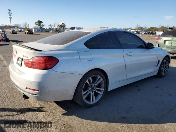 2015 BMW 4 Series 435i with VIN WBA3R1C51FK195682, listed as a Copart auction lot 47135775 with 116,502 mi miles and Salvage title. Bid and sale history available at DreamBid. Image 3.