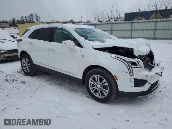 2021 Cadillac XT5 AWD Premium Luxury z VIN 1GYKNDRS4MZ123494, wystawiony jako Copart lot #45993755 z przebiegiem 39 126 mil mil oraz Szkody całkowita. Historia ofert i sprzedaży dostępna na DreamBid. Obrazek 4.