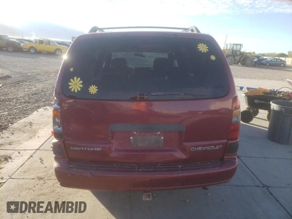 2004 Chevrolet Venture LS z VIN 1GNDX03E64D265810, wystawiony jako Copart lot #76772784 z przebiegiem Nie podano mil oraz Szkoda całkowita • Salvage title. Historia ofert i sprzedaży dostępna na DreamBid. Obrazek 6.