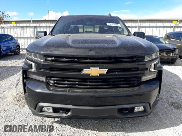 2021 Chevrolet Silverado 1500 RST with VIN 3GCUYEED0MG305146, listed as a Copart auction lot 75649424 with 101,471 mi miles and Salvage Title. Bid and sale history available at carsss.com. Image 5.
