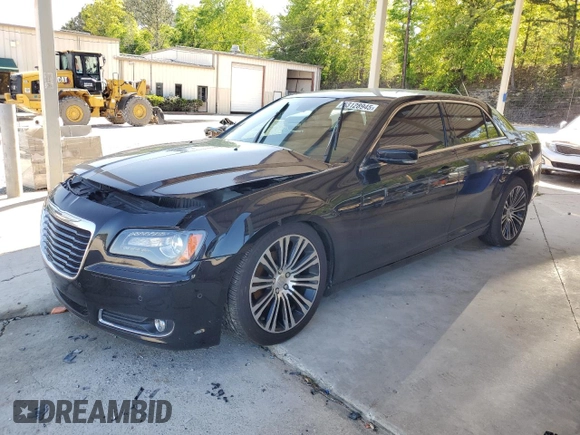 2013 Chrysler 300 with VIN 2C3CCABG2DH504253, listed as a Copart auction lot 53128945 with 192,102 mi miles and Salvage Title. Bid and sale history available at carsss.com. Image 1.