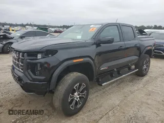 2024 GMC Canyon 4WD AT4 with VIN 1GTP6DEK1R1185858, listed as a Copart auction lot 45866495 with 2,069 mi miles and Salvage Title. Bid and sale history available at carsss.com. Image 1.