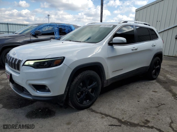 2019 Jeep Cherokee Limited with VIN 1C4PJMDX0KD303706, listed as a Copart auction lot 47307505 with 67,789 mi miles and Salvage Title. Bid and sale history available at carsss.com. Image 1.