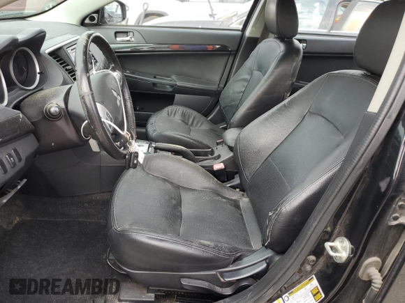 2017 Mitsubishi Lancer ES with VIN JA32V2FW0HU007857, listed as a Copart auction lot 63596254 with 175,231 mi miles and Salvage Title. Bid and sale history available at carsss.com. Image 7.