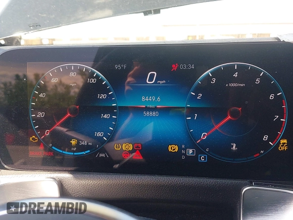 2023 Mercedes-Benz GLB 250 с VIN W1N4M4HB2PW331696, выставлен на аукционе IAAI как лот 42255808 с пробегом 58 880 миль миль и . История ставок и продаж доступна на DreamBid. Изображение 7.