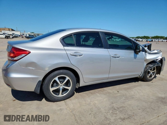 2015 Honda Civic SE z VIN 2HGFB2F72FH515981, wystawiony jako Copart lot #57622265 z przebiegiem 104 254 mil mil oraz Szkoda całkowita • Salvage title. Historia ofert i sprzedaży dostępna na DreamBid. Obrazek 3.