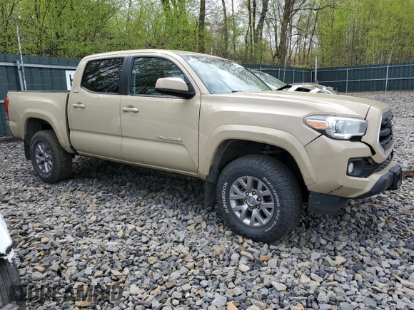 2016 Toyota Tacoma SR with VIN 3TMCZ5AN2GM021949, listed as a Copart auction lot 53678795 with 457,947 mi miles and Salvage Title. Bid and sale history available at carsss.com. Image 4.