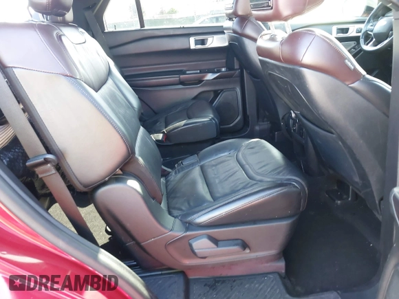 2020 Ford Explorer Platinum with VIN 1FM5K8HCXLGA82209, listed as a IAAI auction lot 41823764 with 52,016 mi miles. Bid and sale history available at carsss.com. Image 8.