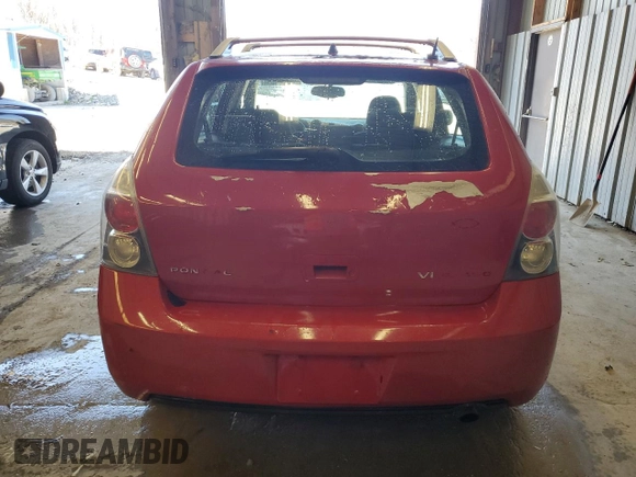 2009 Pontiac Vibe with VIN 5Y2SM67009Z403281, listed as a Copart auction lot 53759085 with 151,365 mi miles and Salvage Title. Bid and sale history available at carsss.com. Image 6.