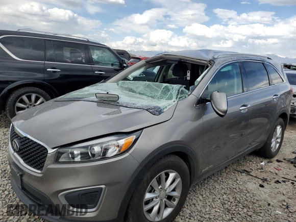 2016 Kia Sorento LX z VIN 5XYPGDA51GG134435, wystawiony jako Copart lot #54789715 z przebiegiem 122 743 mil mil oraz Szkoda całkowita • Salvage title. Historia ofert i sprzedaży dostępna na DreamBid. Obrazek 1.