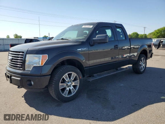 2014 Ford F-150 XL with VIN 1FTFX1EF2EFC72126, listed as a Copart auction lot 56634465 with 193,838 mi miles and Non repairable. Bid and sale history available at DreamBid. Image 1.