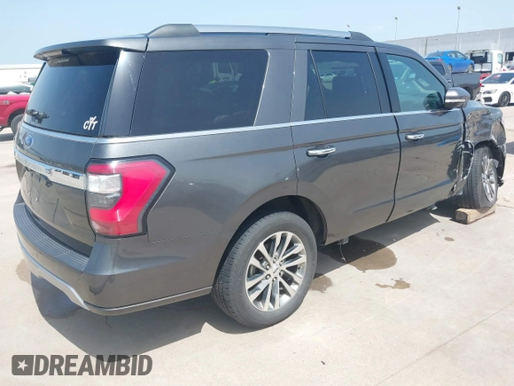 2018 Ford Expedition Limited with VIN 1FMJU1KT2JEA44166, listed as a IAAI auction lot 42631800 with 106,898 mi miles and . Bid and sale history available at DreamBid. Image 4.