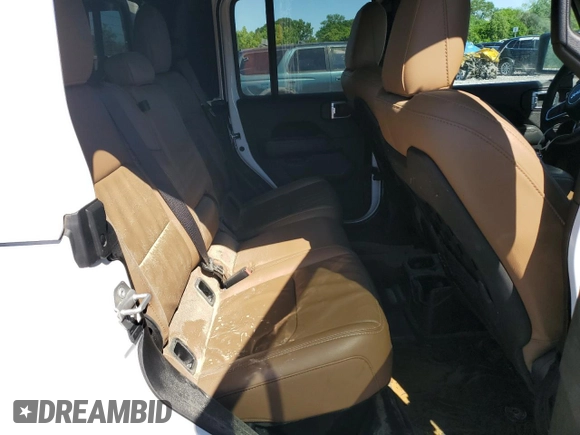 2023 Jeep Gladiator Rubicon with VIN 1C6JJTBG9PL546437, listed as a Copart auction lot 55516685 with 14,106 mi miles and Salvage title. Bid and sale history available at DreamBid. Image 10.