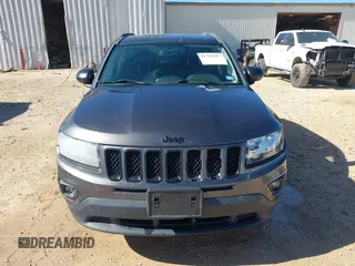 2014 Jeep Compass Sport with VIN 1C4NJCBA4ED880940, listed as a IAAI auction lot 41712357 with 156,171 mi miles. Bid and sale history available at carsss.com. Image 12.