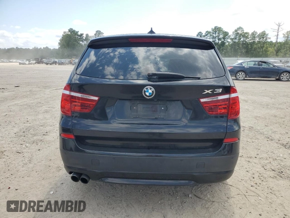 2014 BMW X3 xDrive28i with VIN 5UXWX9C57E0D24167, listed as a Copart auction lot 68278904 with 118,109 mi miles and Salvage Title. Bid and sale history available at DreamBid. Image 6.