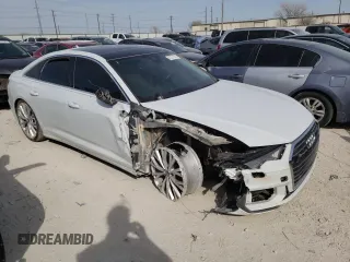 2019 Audi A6 Prestige with VIN WAUM2AF28KN053672, listed as a Copart auction lot 42277333 with 26,675 mi miles. Bid and sale history available at carsss.com. Image 4.