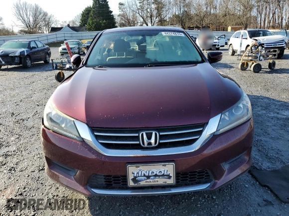 2015 Honda Accord LX with VIN 1HGCR2F3XFA161010, listed as a Copart auction lot 44374815 with 144,225 mi miles and Salvage Title. Bid and sale history available at carsss.com. Image 5.