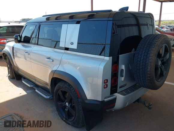 2020 Land Rover Defender HSE with VIN SALE1EEU3L2005075, listed as a IAAI auction lot 42125619 with 83,209 mi miles and . Bid and sale history available at DreamBid. Image 3.