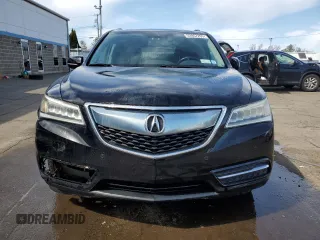 2014 Acura MDX Advance with VIN 5FRYD4H83EB041321, listed as a Copart auction lot 53057295 with Not Provided miles and Salvage Title. Bid and sale history available at DreamBid. Image 5.
