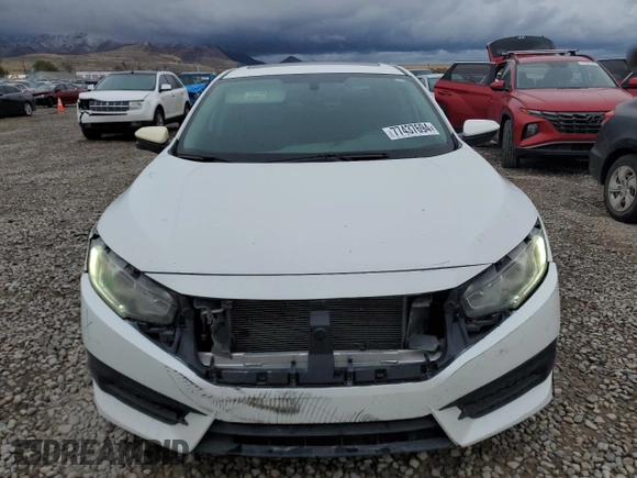 2016 Honda Civic Sedan EX with VIN 2HGFC2F79GH561869, listed as a Copart auction lot 77437694 with 84,298 mi miles and Salvage Title. Bid and sale history available at carsss.com. Image 5.
