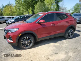 2021 Buick Encore GX Select with VIN KL4MMESL1MB054874, listed as a Copart auction lot 54382095 with 89,650 mi miles and Salvage title. Bid and sale history available at DreamBid. Image 1.