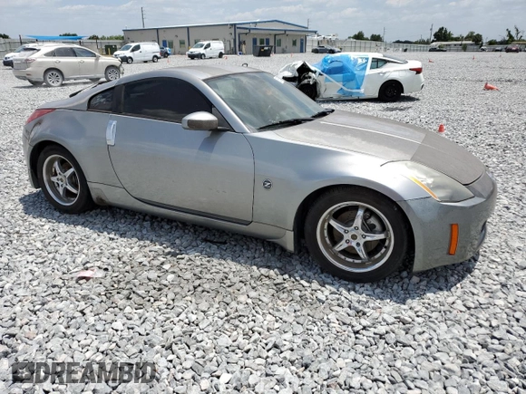 2004 Nissan 350Z Touring with VIN JN1AZ34D34T152547, listed as a Copart auction lot 55356615 with 220,165 mi miles and Clean Title. Bid and sale history available at carsss.com. Image 4.