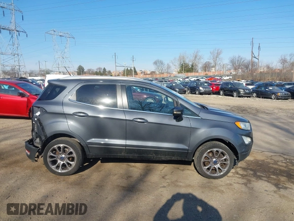 2018 Ford EcoSport Titanium z VIN MAJ6P1WL0JC172094, wystawiony jako IAAI lot #41640624 z przebiegiem 73 137 mil mil oraz . Historia ofert i sprzedaży dostępna na DreamBid. Obrazek 13.