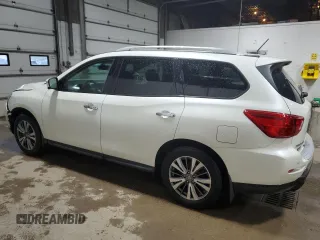 2017 Nissan Pathfinder SL with VIN 5N1DR2MMXHC621655, listed as a Copart auction lot 57874865 with 121,926 mi miles and Salvage title. Bid and sale history available at DreamBid. Image 2.