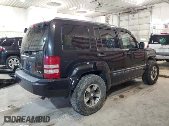 2008 Jeep Liberty Sport with VIN 1J8GN28K78W119473, listed as a Copart auction lot 49969904 with 223,527 mi miles and Non Repairable. Bid and sale history available at DreamBid. Image 3.
