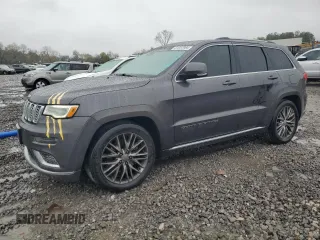 2017 Jeep Grand Cherokee Summit with VIN 1C4RJFJT1HC818136, listed as a Copart auction lot 81057084 with 135,843 mi miles and Salvage title. Bid and sale history available at DreamBid. Image 1.