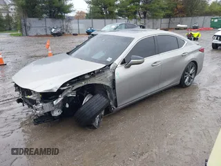 2021 Lexus ES 350 F Sport with VIN 58AGZ1B1XMU098554, listed as a IAAI auction lot 42026390 with 86,171 mi miles and . Bid and sale history available at DreamBid. Image 19.